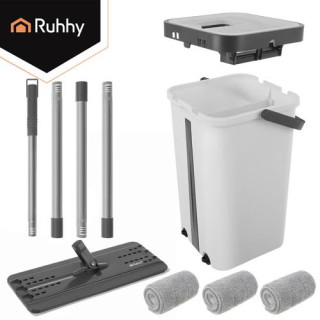 Dvokomorna ploska mopa za brisanje - 11 l