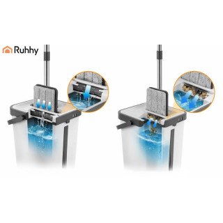 Dvokomorna ploska mopa za brisanje - 11 l