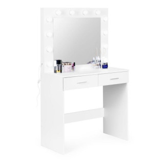 Toaletna mizica z ogledalom in LED osvetlitvijo