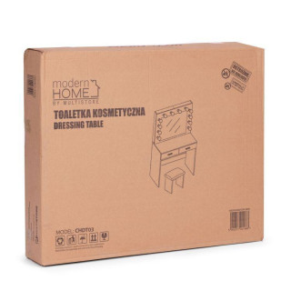 Toaletna mizica z ogledalom in LED osvetlitvijo