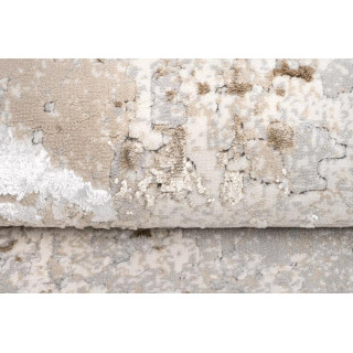 Bela moderna preproga s 3D učinkom