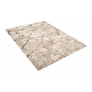 Vzorčasta rjava preproga s 3D učinkom