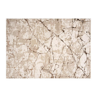 Vzorčasta rjava preproga s 3D učinkom