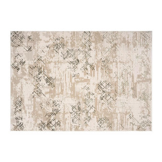 Zelena vzorčasta preproga s 3D učinkom