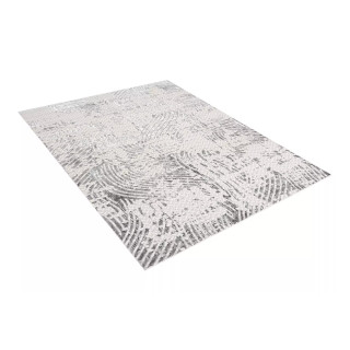 Siva vzorčasta preproga s 3D učinkom