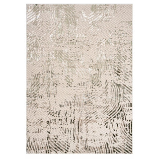 Vzorčasta zelena preproga s 3D učinkom