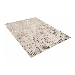 Vzorčasta zelena preproga s 3D učinkom