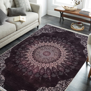 Vzorčasta pisana protizdrsna preproga