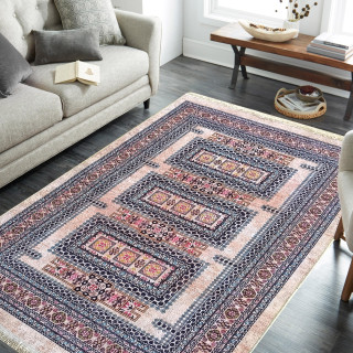 Barvita vzorčasta preproga