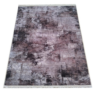 Rjava preproga z abstraktnim vzorcem