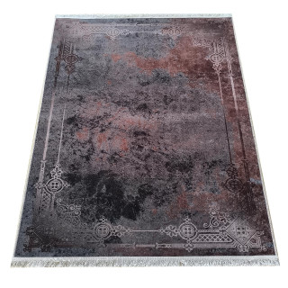 Barvita preproga z abstraktnim vzorcem