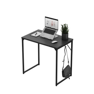 Majhna črna pisalna miza Mark Adler LEADER 1.3 BLACK