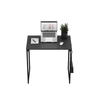 Majhna črna pisalna miza Mark Adler LEADER 1.3 BLACK