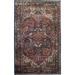 Barvita vzorčasta preproga