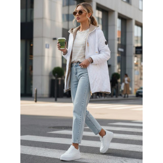 Bela prehodna ženska jakna TY5564