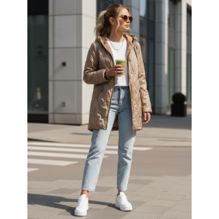 Prehodna bež ženska jakna TY5563