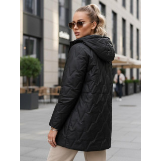 Ženska črna prehodna jakna TY5562