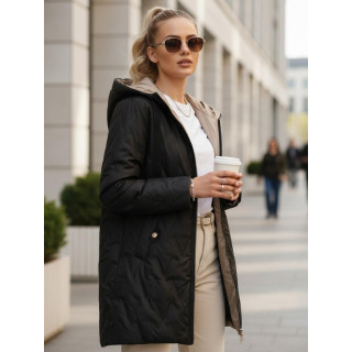 Ženska črna prehodna jakna TY5562