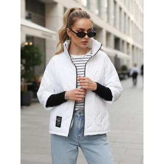 Bela prehodna ženska jakna TY5544