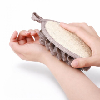 Dvostranska gobica za umivanje telesa