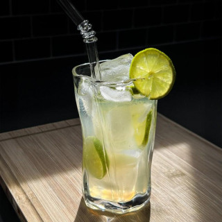 Stekleni lonček iz valovitega stekla - 275 ml