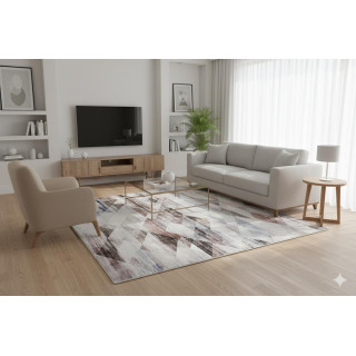 Barvita vzorčasta preproga