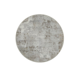 Okrogla vzorčasta preproga