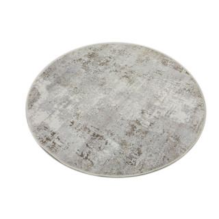 Okrogla vzorčasta preproga