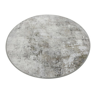 Okrogla preproga z vzorcem