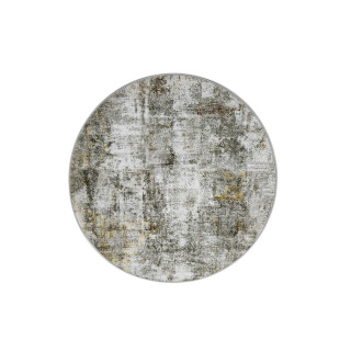 Okrogla vzorčasta preproga