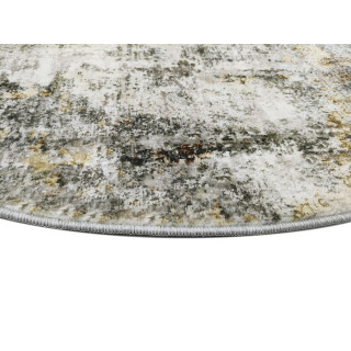 Okrogla vzorčasta preproga