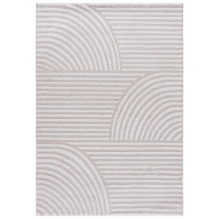 Preproga s kremnim vzorcem