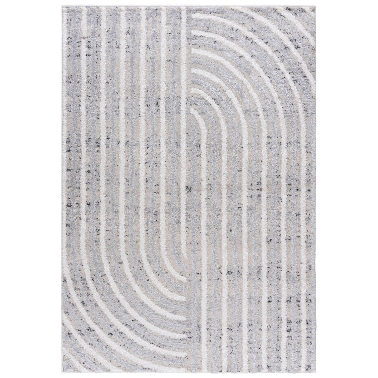 Preproga s kremnim vzorcem