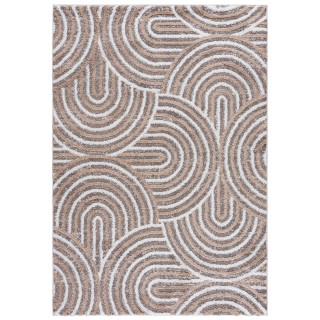 Bež vzorčasta preproga