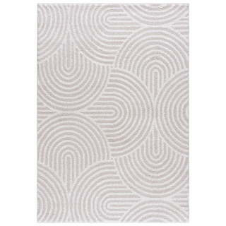 Vzorčasta kremna preproga