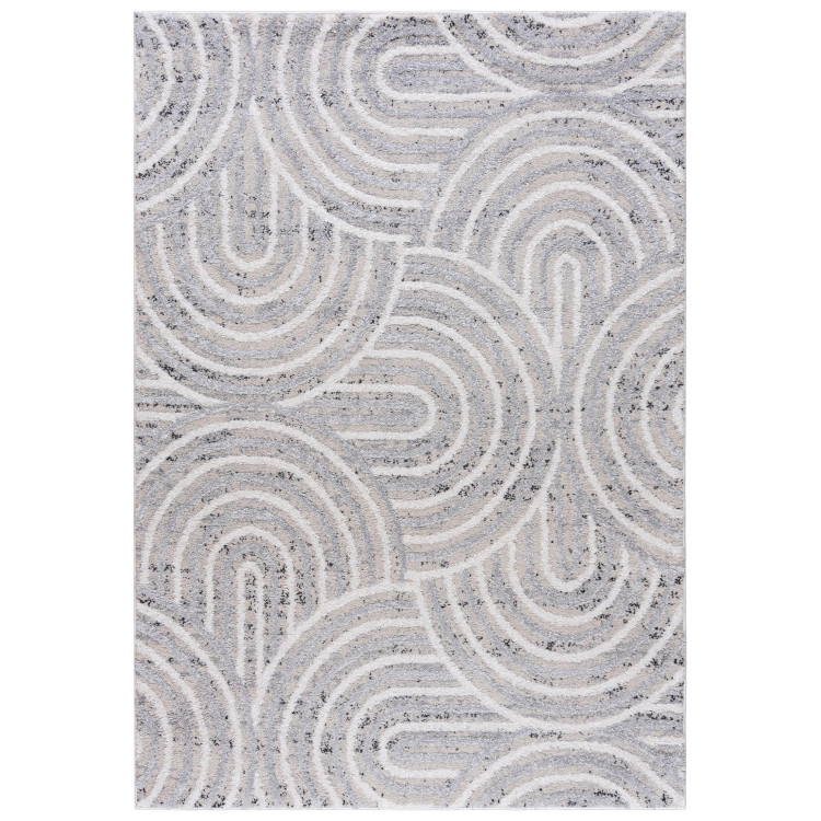 Preproga s kremnim vzorcem