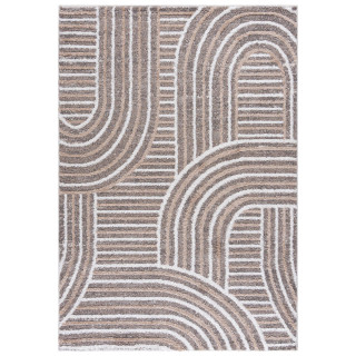 Bež vzorčasta preproga