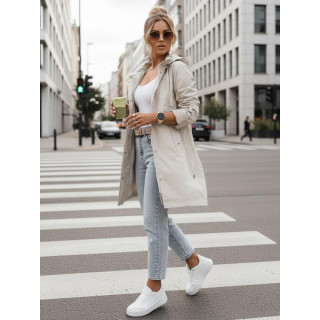 Ženska prehodna bež parka TY5557