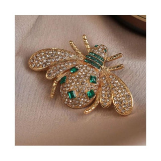 Broška z insekti in cirkoni