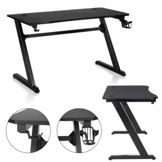 Črna igralna računalniška miza