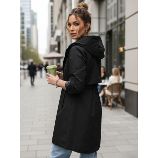 Črna ženska prehodna parka TY5554