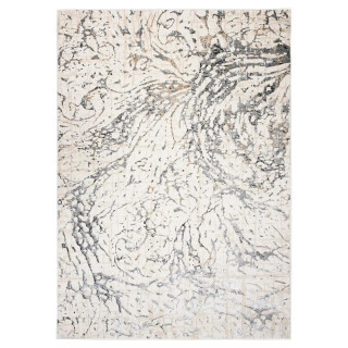 Kremna moderna vzorčasta preproga