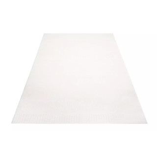 Bela moderna preproga z nežnim vzorcem