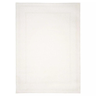 Bela moderna preproga z nežnim vzorcem