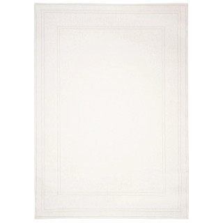 Bela moderna preproga z nežnim vzorcem