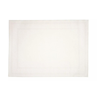 Bela moderna preproga z nežnim vzorcem