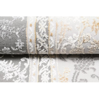 Siva vzorčasta preproga