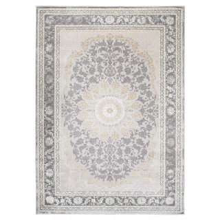 Siva vzorčasta preproga