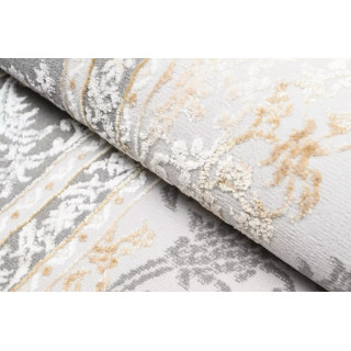 Siva vzorčasta preproga