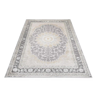 Siva vzorčasta preproga